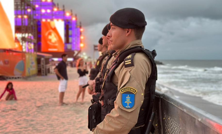 Show do Raça Negra reúne 118 mil pessoas em Caiobá com segurança reforçada da PMPR