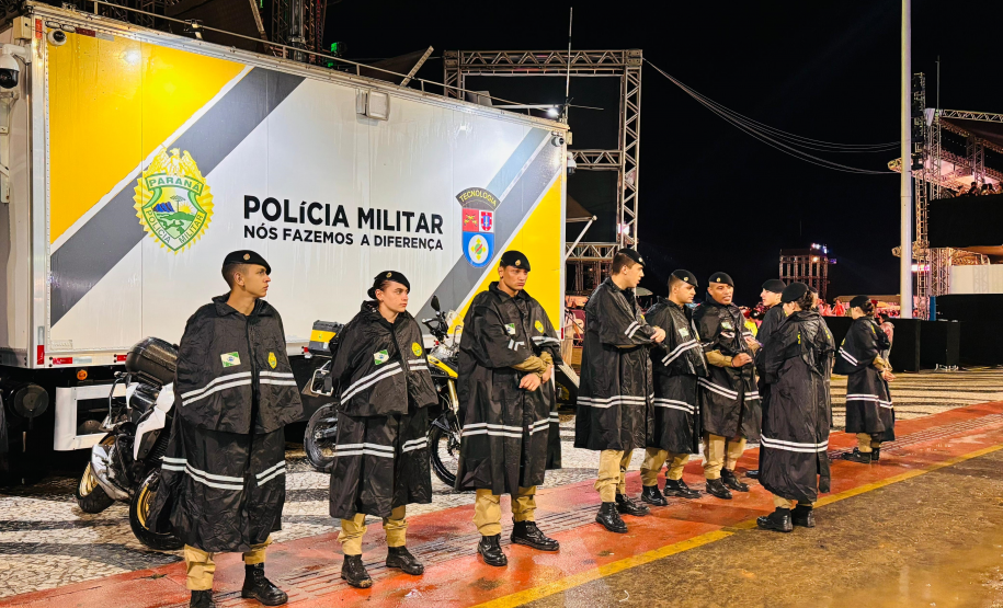 PMPR garante segurança em Show para 167 mil pessoas em Matinhos