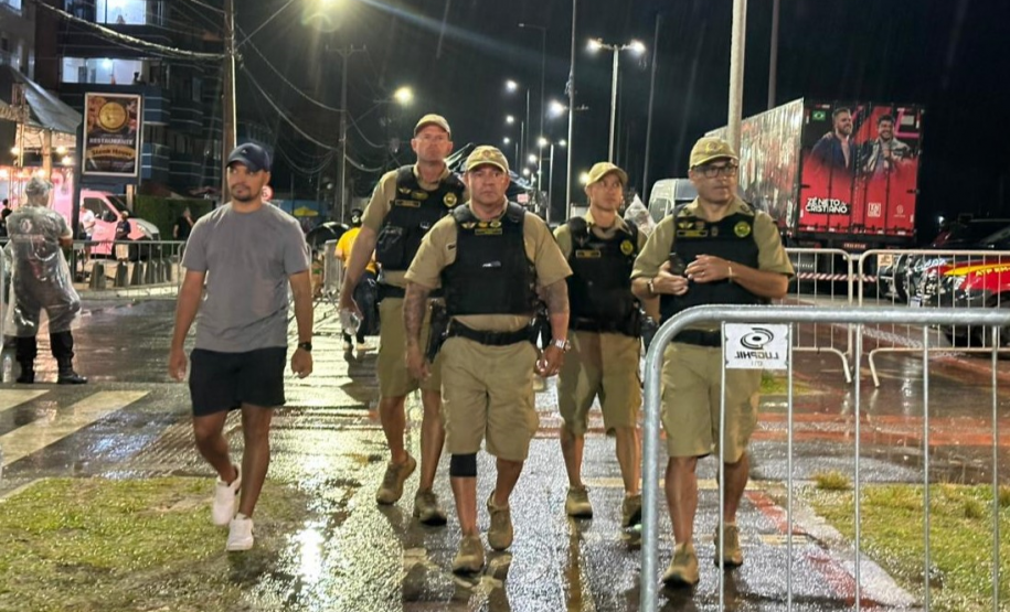 PMPR garante segurança em Show para 167 mil pessoas em Matinhos