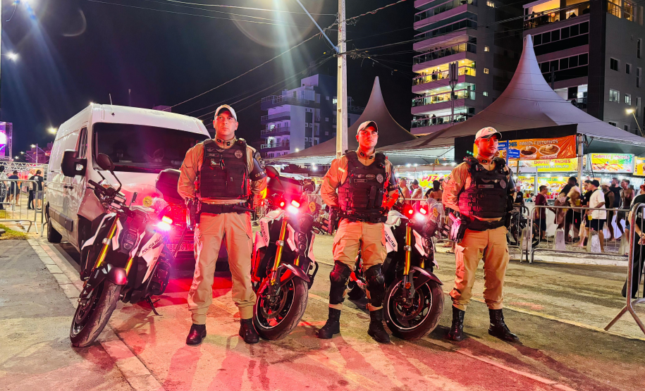 PMPR garante segurança em Show para 167 mil pessoas em Matinhos