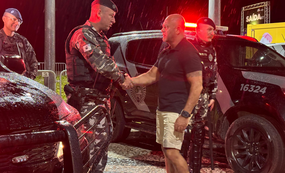 PMPR garante segurança em Show para 167 mil pessoas em Matinhos