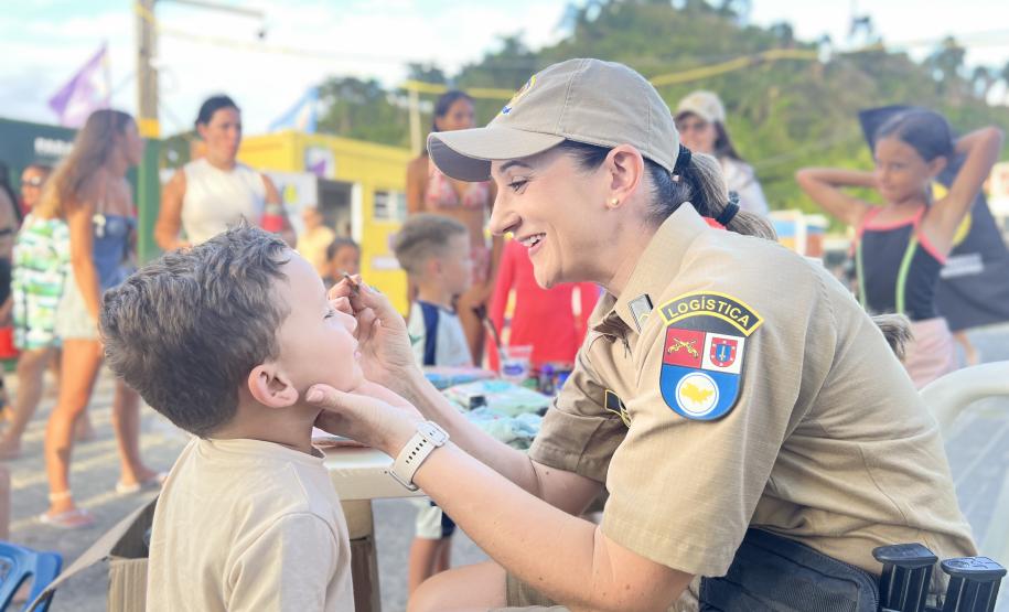 O espetáculo aconteceu no Palco Sunset, instalado no Morro do Cristo