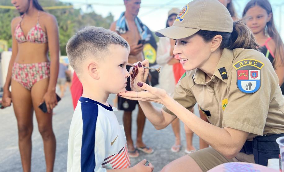 O espetáculo aconteceu no Palco Sunset, instalado no Morro do Cristo