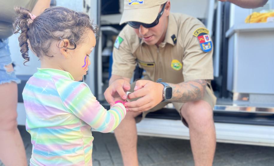 O espetáculo aconteceu no Palco Sunset, instalado no Morro do Cristo