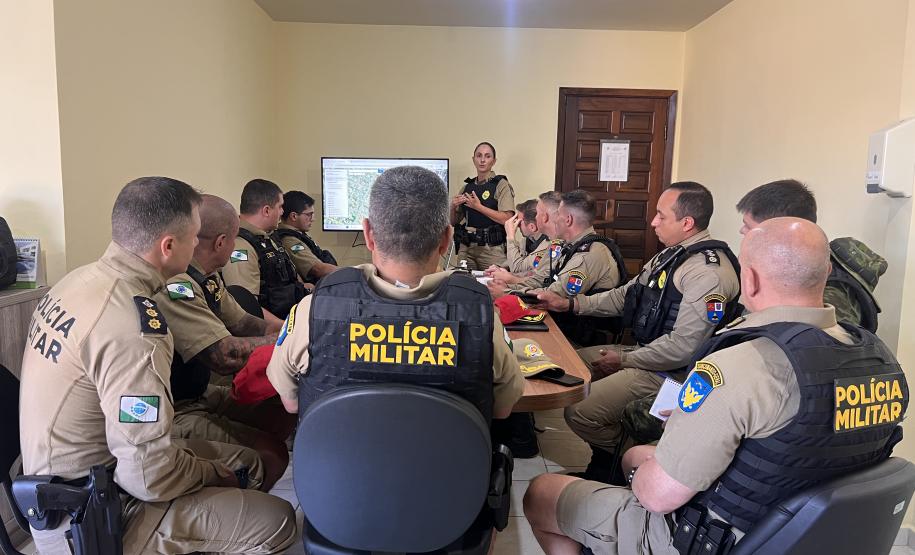 O encontro teve como objetivo alinhar as ações operacionais e reforçar o planejamento integrado das forças de segurança