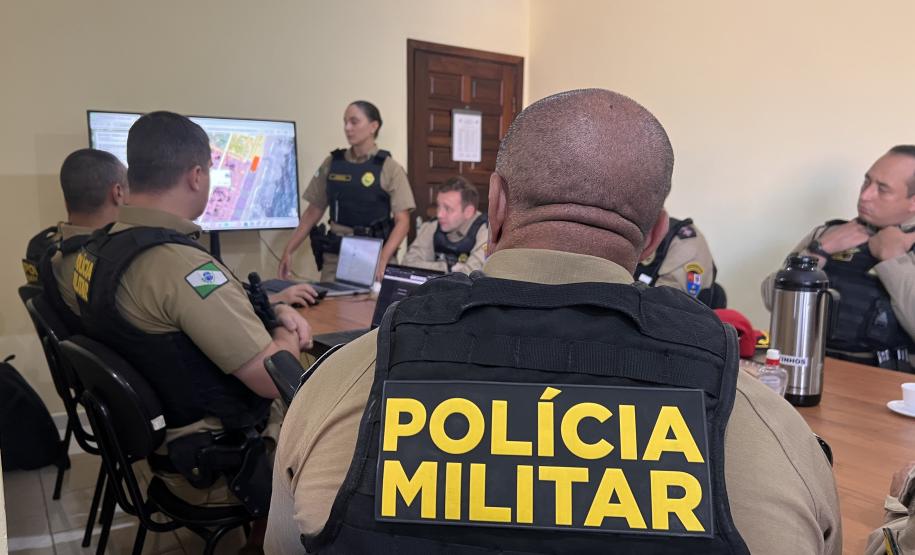 O encontro teve como objetivo alinhar as ações operacionais e reforçar o planejamento integrado das forças de segurança