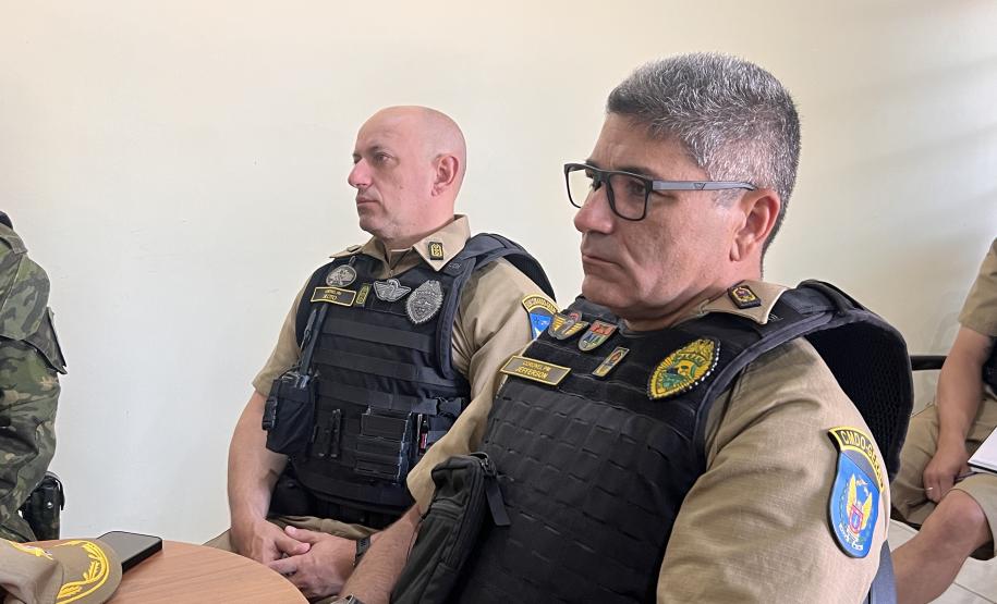 O encontro teve como objetivo alinhar as ações operacionais e reforçar o planejamento integrado das forças de segurança