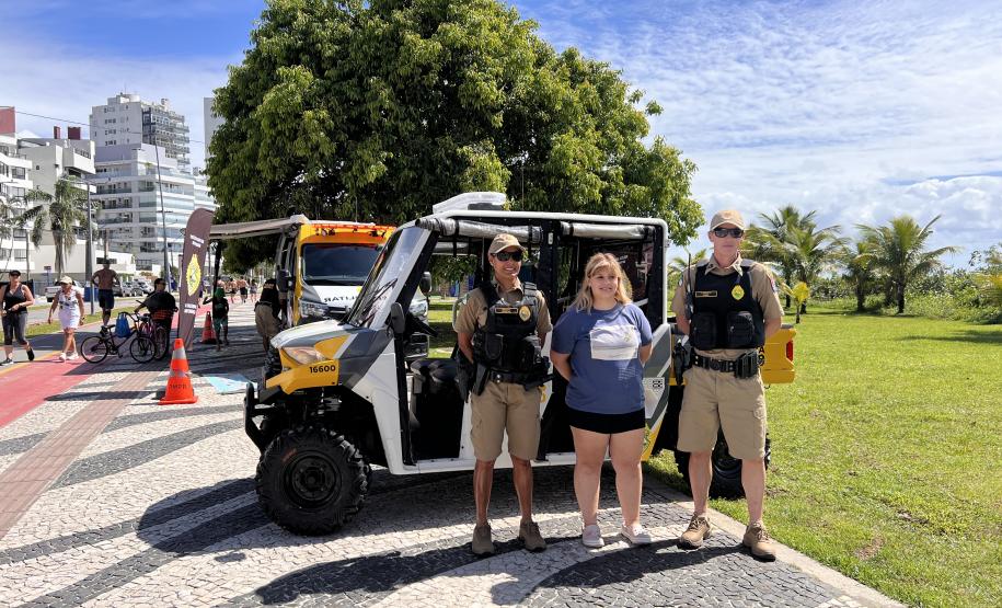 O desejo foi concretizado durante as ações rotineiras de policiamento na região, transformando a manhã em um momento inesquecível para a jovem
