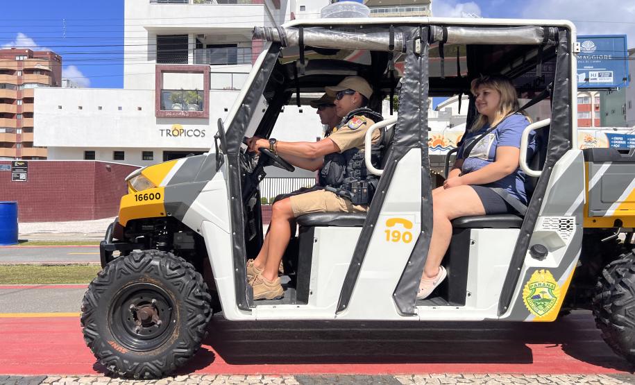 O desejo foi concretizado durante as ações rotineiras de policiamento na região, transformando a manhã em um momento inesquecível para a jovem