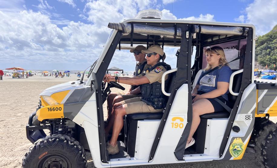 O desejo foi concretizado durante as ações rotineiras de policiamento na região, transformando a manhã em um momento inesquecível para a jovem