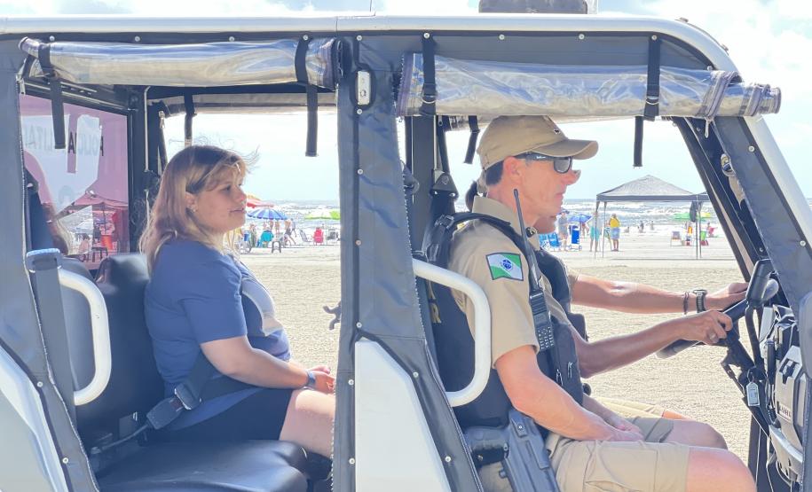 O desejo foi concretizado durante as ações rotineiras de policiamento na região, transformando a manhã em um momento inesquecível para a jovem