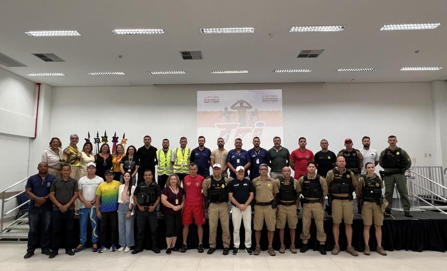 A presença da Polícia Militar no planejamento reforça o compromisso da corporação com grandes eventos esportivos