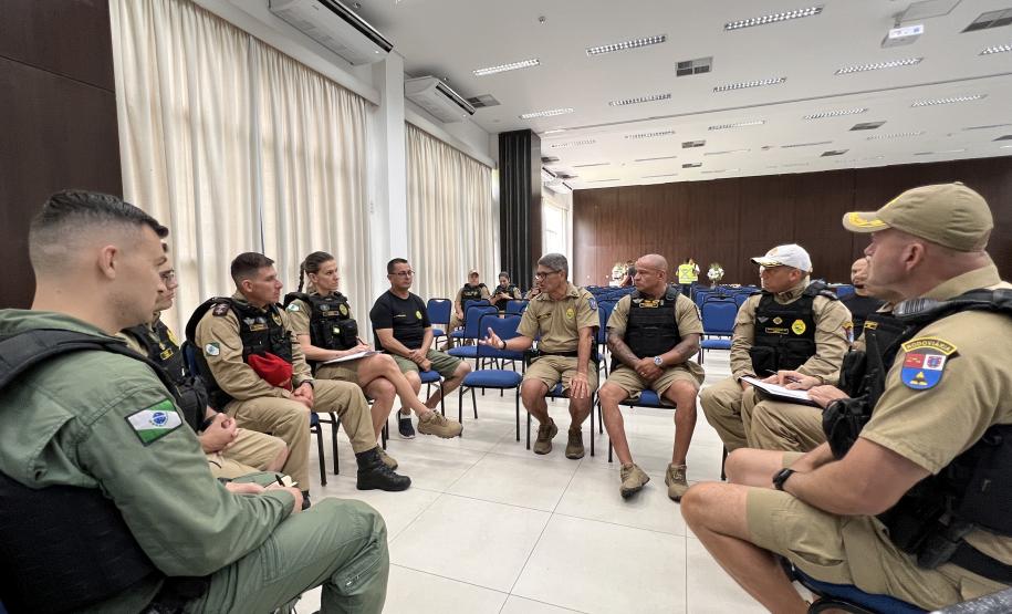 A presença da Polícia Militar no planejamento reforça o compromisso da corporação com grandes eventos esportivos