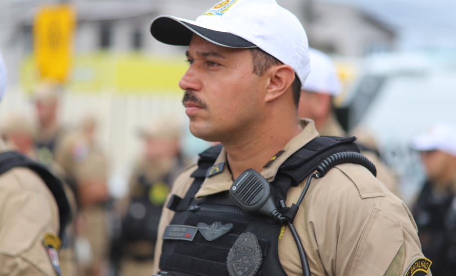 A Polícia Militar do Paraná (PMPR) desempenhou um papel fundamental para que o evento ocorresse de forma segura