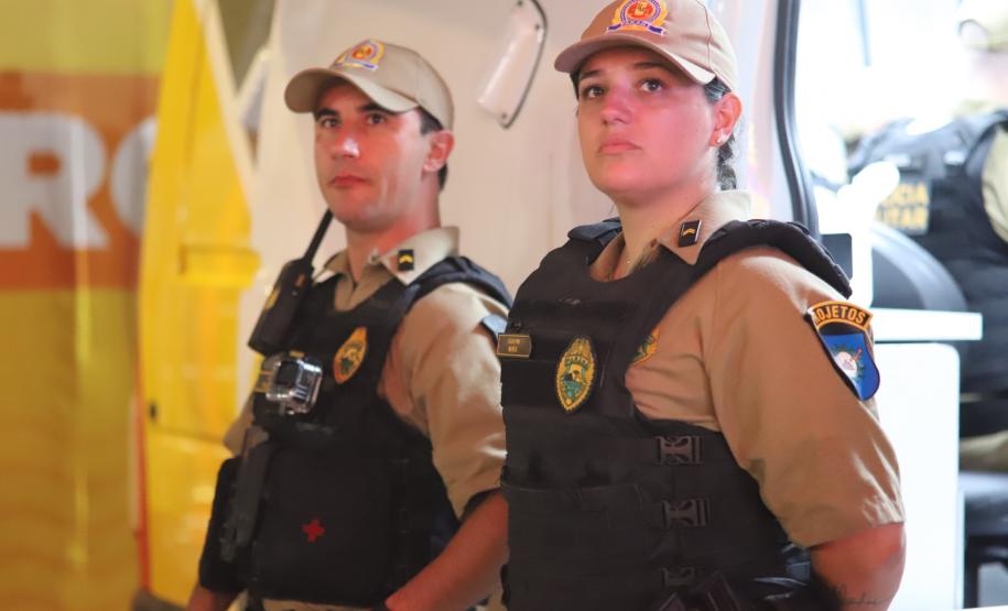 A Polícia Militar do Paraná (PMPR) desempenhou um papel fundamental para que o evento ocorresse de forma segura
