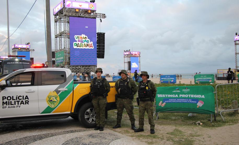 PMPR intensifica policiamento e preservação da restinga no litoral paranaense
