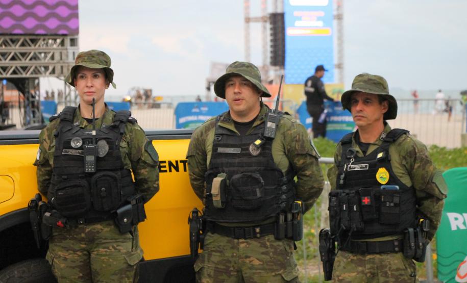 PMPR intensifica policiamento e preservação da restinga no litoral paranaense