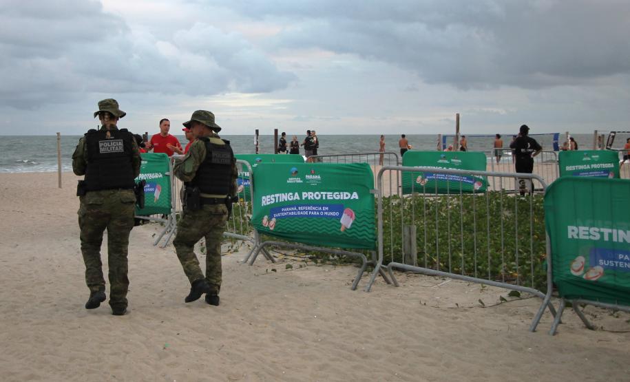 PMPR intensifica policiamento e preservação da restinga no litoral paranaense