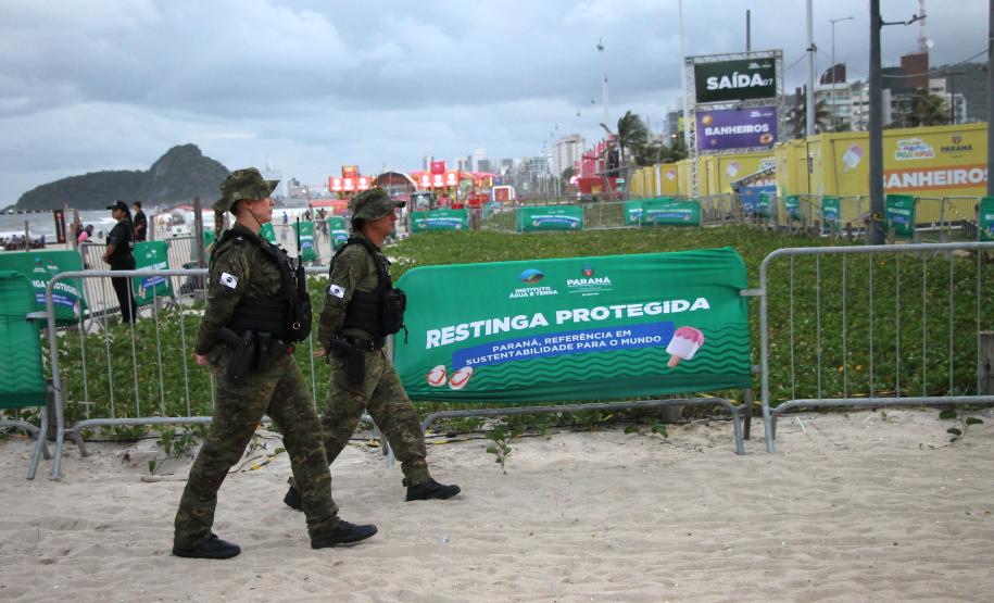 PMPR intensifica policiamento e preservação da restinga no litoral paranaense