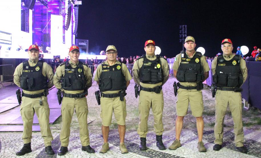 Show do Raça Negra reúne 118 mil pessoas em Caiobá com segurança reforçada da PMPR