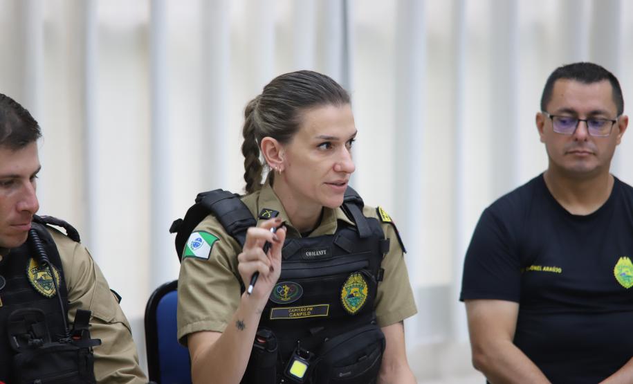 A presença da Polícia Militar no planejamento reforça o compromisso da corporação com grandes eventos esportivos