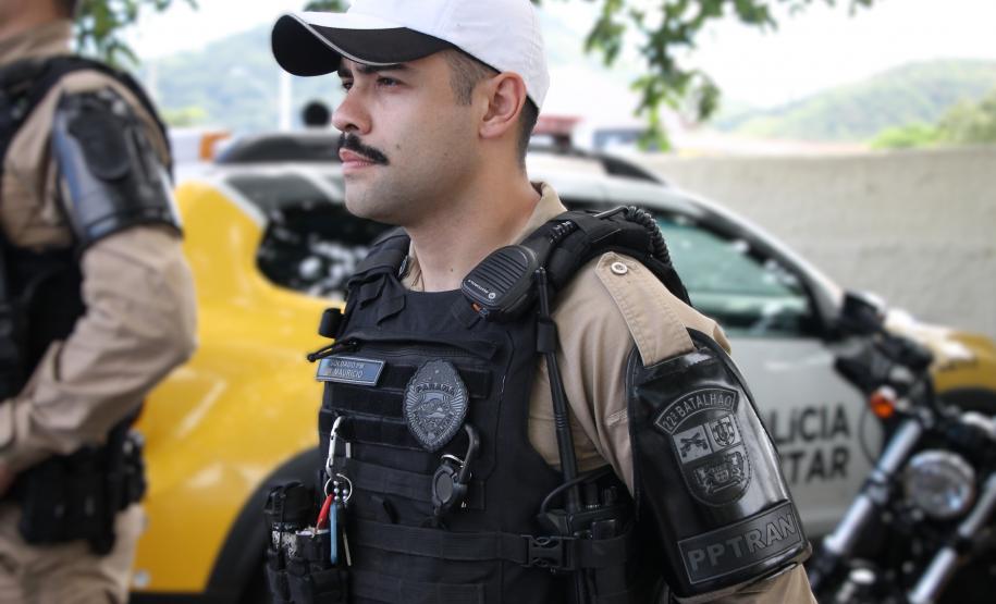 BPTran intensifica policiamento e garante fluidez no trânsito durante o Verão Maior Paraná no Litoral