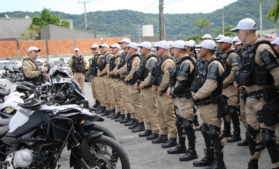 BPTran intensifica policiamento e garante fluidez no trânsito durante o Verão Maior Paraná no Litoral