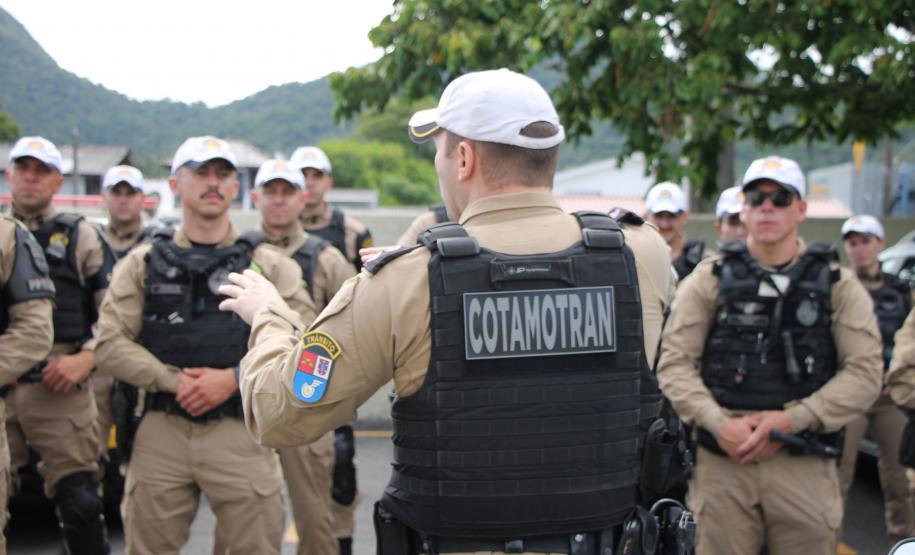 BPTran intensifica policiamento e garante fluidez no trânsito durante o Verão Maior Paraná no Litoral