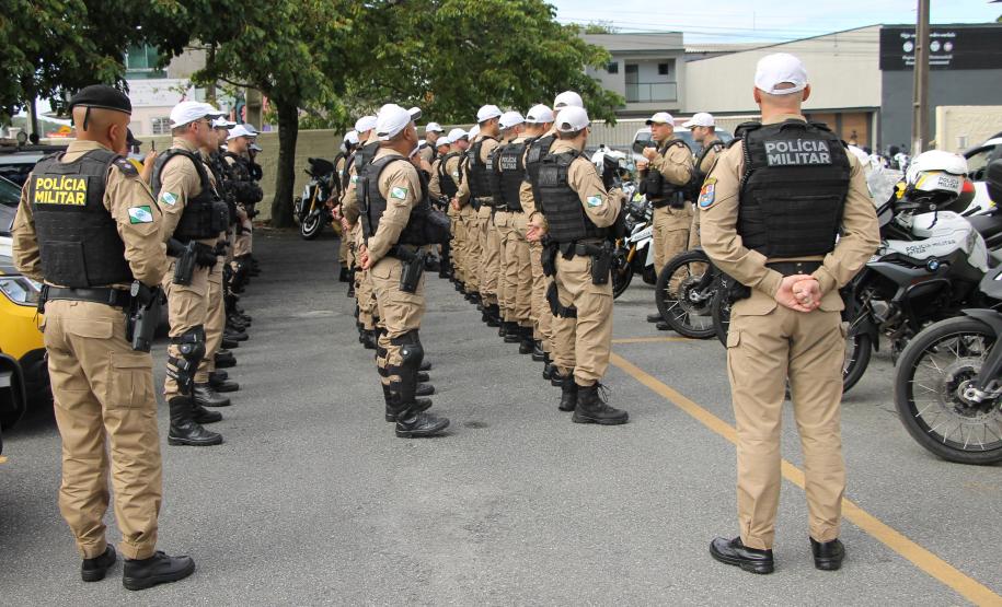 BPTran intensifica policiamento e garante fluidez no trânsito durante o Verão Maior Paraná no Litoral
