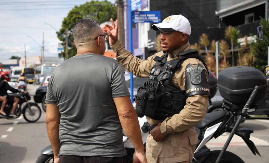BPTran intensifica policiamento e garante fluidez no trânsito durante o Verão Maior Paraná no Litoral