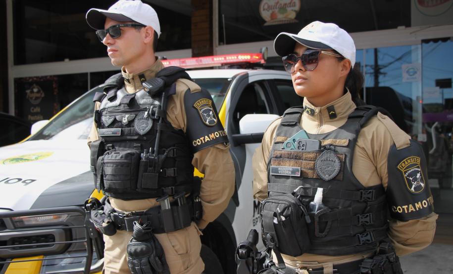 BPTran intensifica policiamento e garante fluidez no trânsito durante o Verão Maior Paraná no Litoral