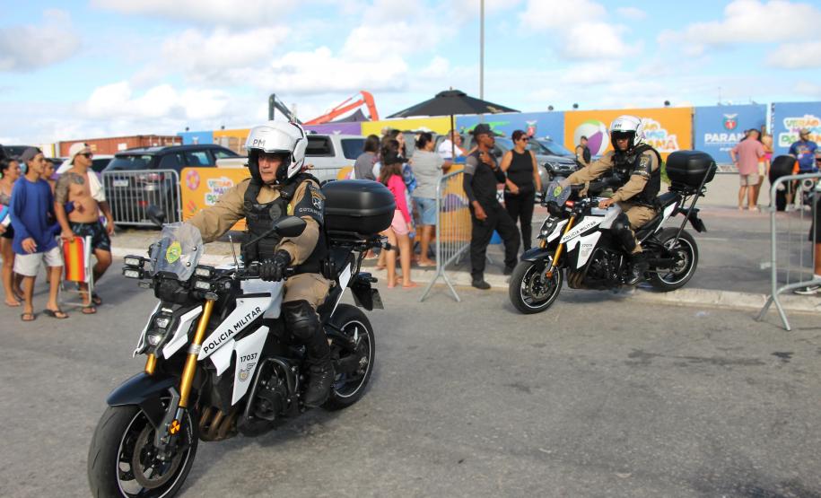 BPTran intensifica policiamento e garante fluidez no trânsito durante o Verão Maior Paraná no Litoral