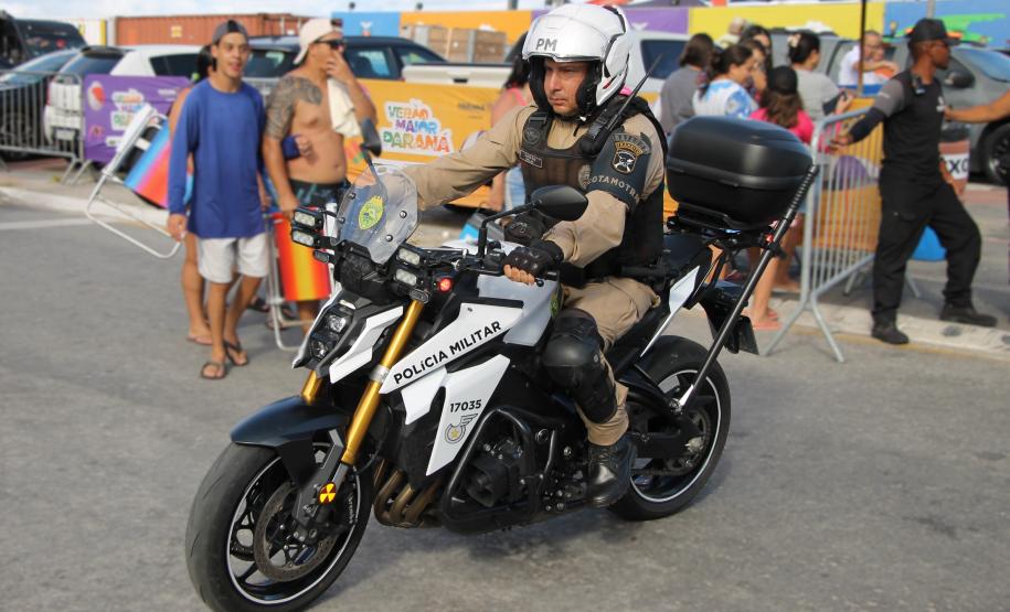 BPTran intensifica policiamento e garante fluidez no trânsito durante o Verão Maior Paraná no Litoral