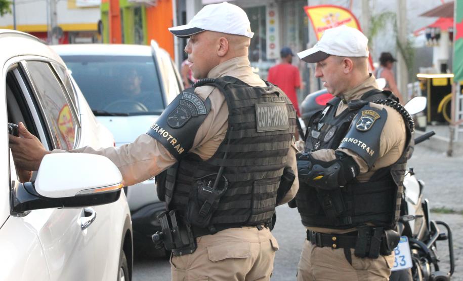 BPTran intensifica policiamento e garante fluidez no trânsito durante o Verão Maior Paraná no Litoral