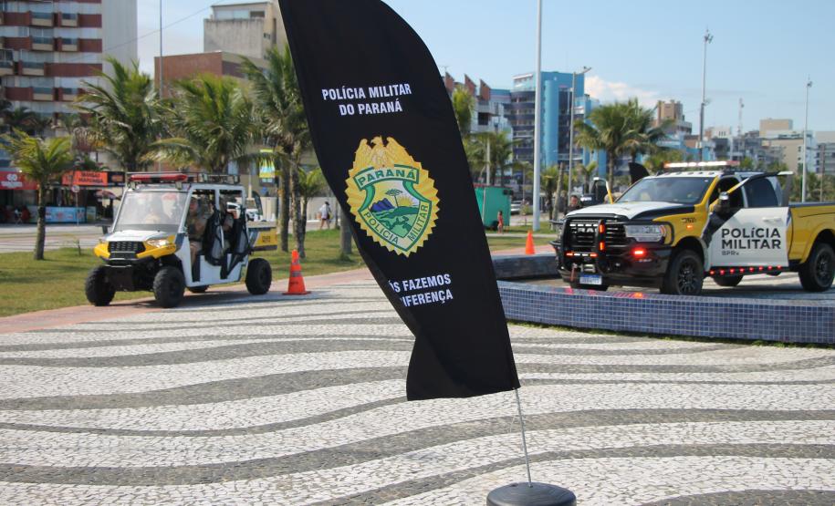 Cinto afivelado e sorriso no rosto: a “Voltinha UTV PMPR” conquista a criançada no litoral