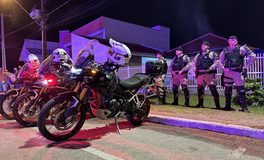 Policiamento show Pontal do Paraná dia 18