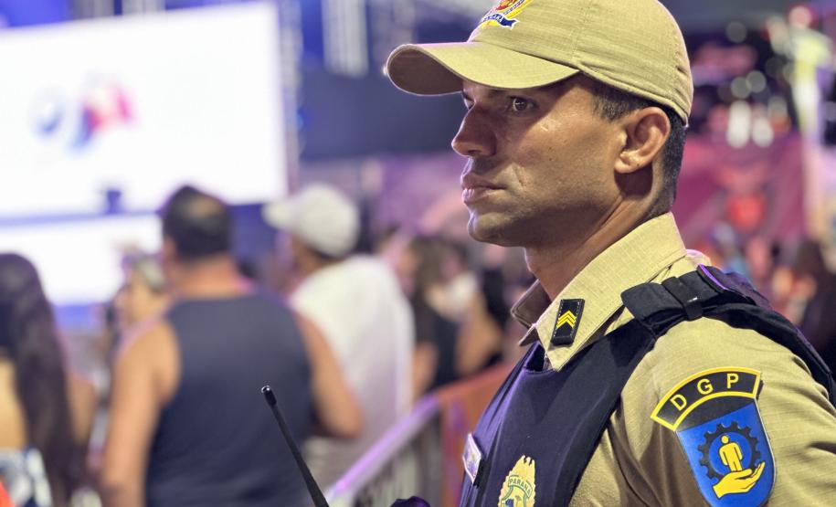 Policiamento show Pontal do Paraná dia 18