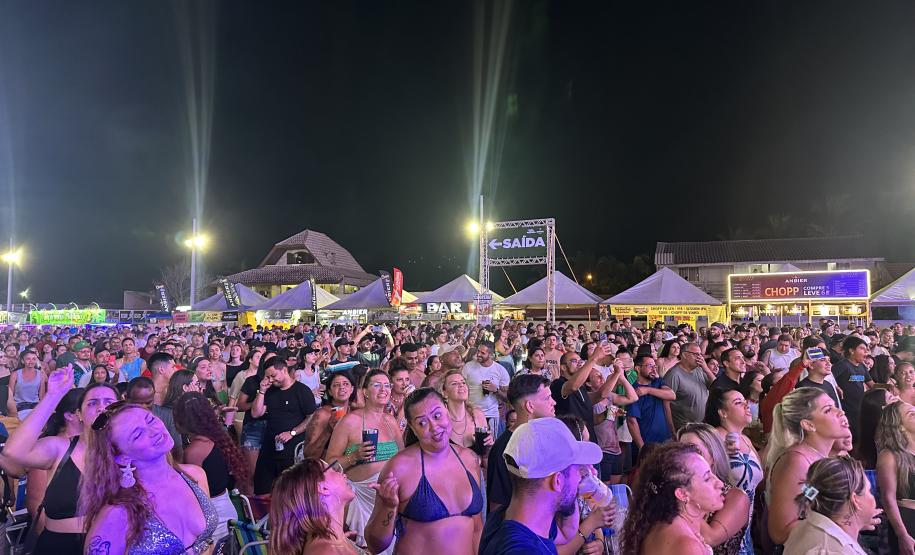 Policiamento show Pontal do Paraná dia 18