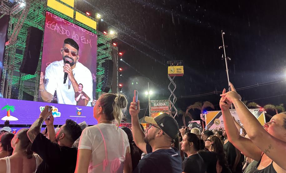Policiamento show Pontal do Paraná dia 18