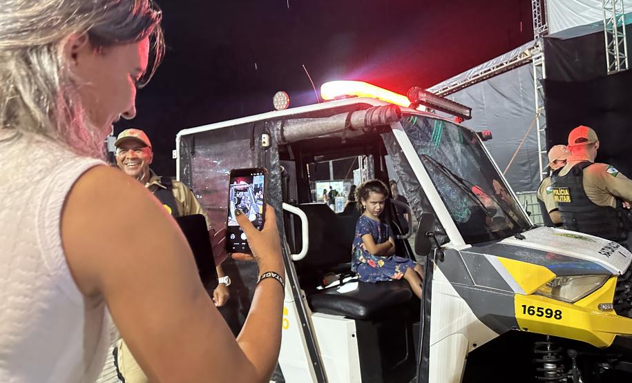 Policiamento show Pontal do Paraná dia 18