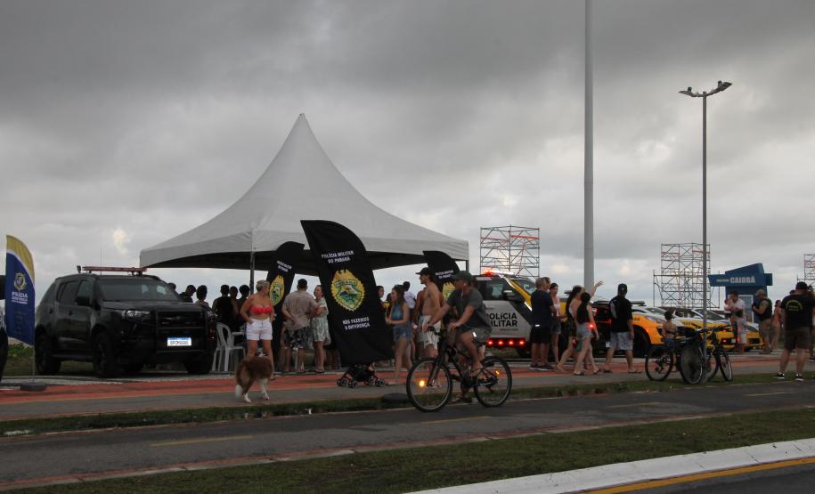 PMPR anima a noite de Caiobá