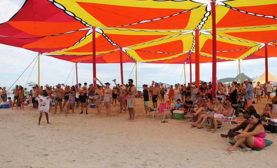 Comandante-geral da PMPR prestigia Banda de Música da PMPR na Arena Mundo RIC em Caiobá