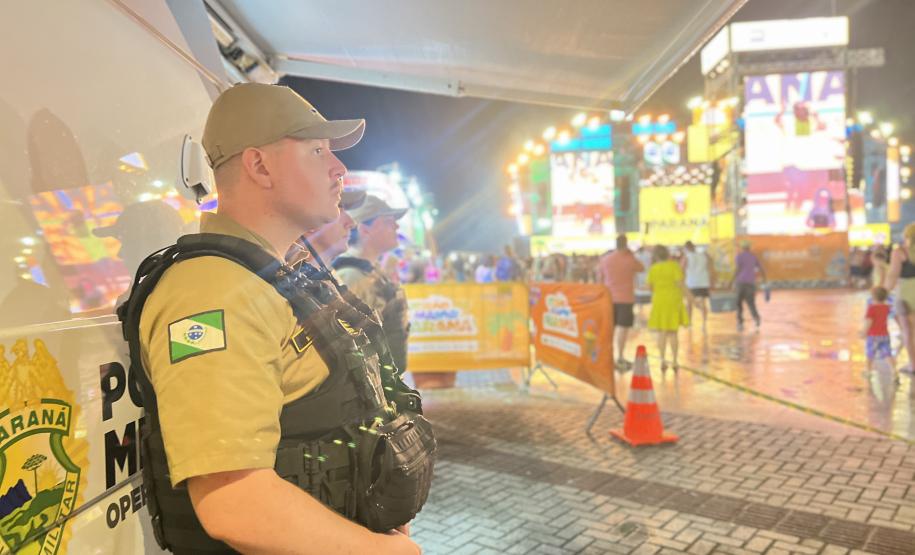 A Polícia Militar do Paraná (PMPR) desempenhou um papel fundamental para que o evento ocorresse de forma segura