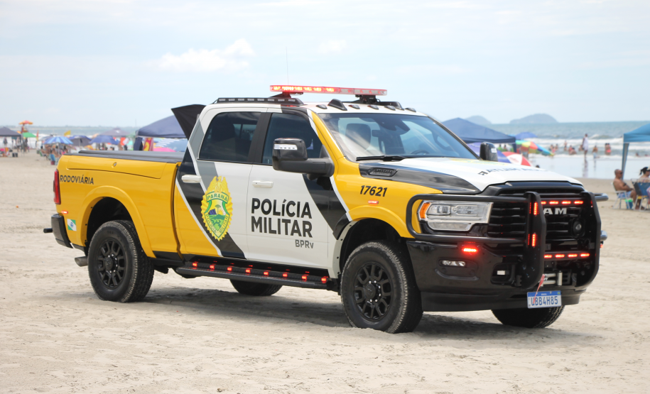 UTVs aproximam PMPR das famílias em Ipanema, Pontal do Paraná.