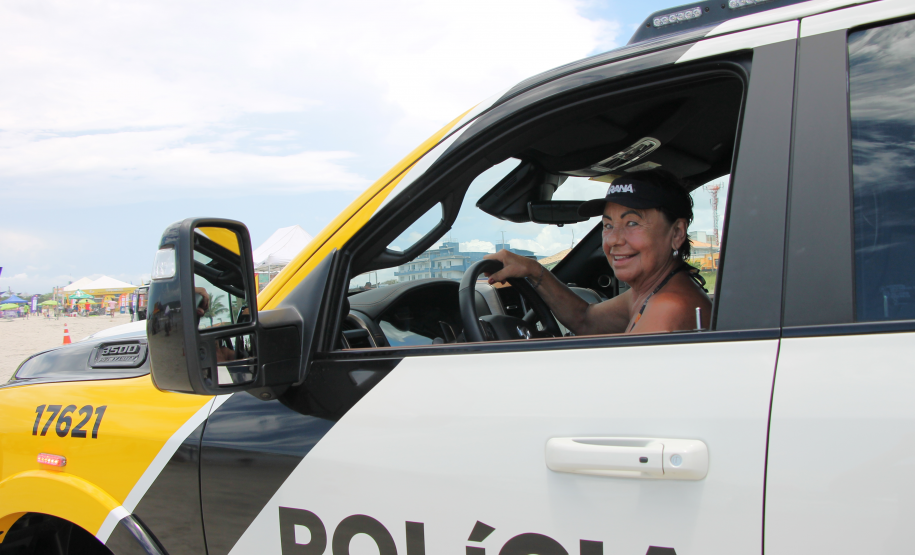 UTVs aproximam PMPR das famílias em Ipanema, Pontal do Paraná.