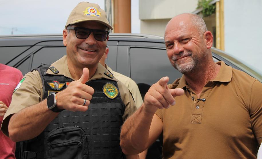 Comandante-Geral da PMPR cumpre agenda histórica em Matinhos com avanços no trânsito e na saúde