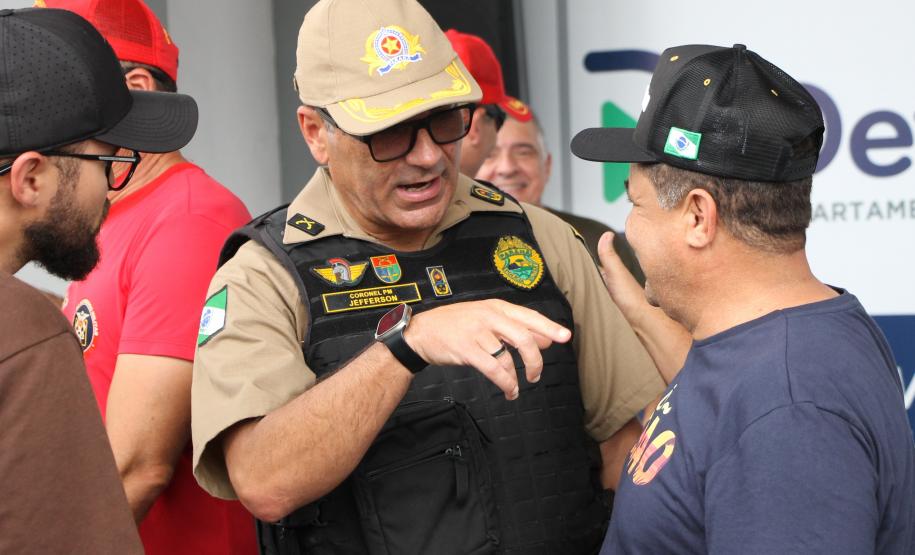 Comandante-Geral da PMPR cumpre agenda histórica em Matinhos com avanços no trânsito e na saúde
