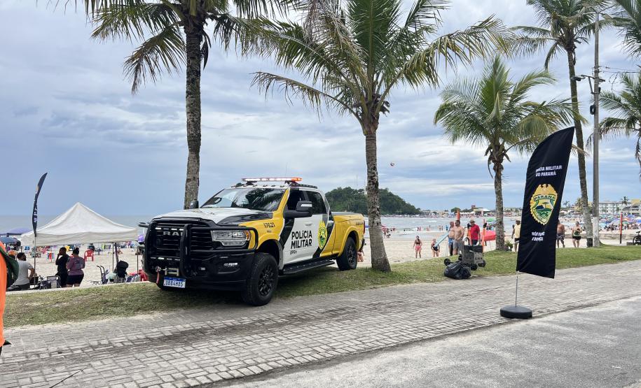 Durante a ação, os policiais militares interagiram de forma direta e acolhedora com moradores e veranistas