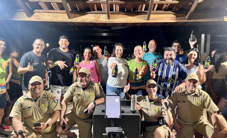 A iniciativa teve como objetivo prestigiar o militar estadual, promovendo integração e fortalecendo os laços institucionais