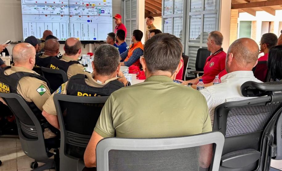 Reunião Estratégica para segurança de Shows no Litoral Paranaense